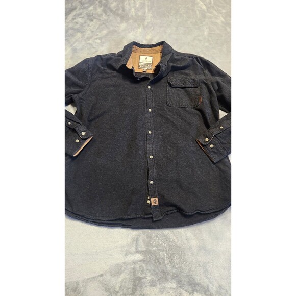 Legendary Whitetails Men's Size XLT Extra Large Tall Black Lined Shirt - Picture 1 of 10